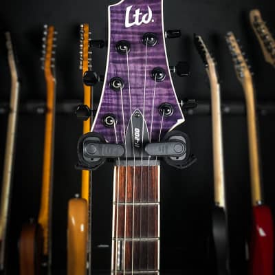 ESP LTD H-200FM Electric Guitar - See Thru Purple image 4