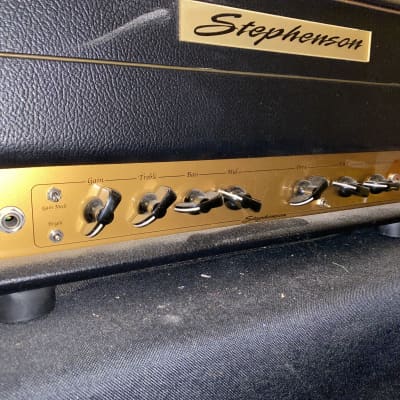 Stephenson 30 WATT Custom Deluxe Amplifier 2000’s Black/gold image 3