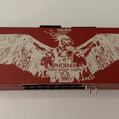 Walrus Audio Phoenix 120V Clean Power Supply Limited Edition - Guitar Guru Network 2016 - Red / Cream Large Bird for sale
