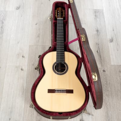 Cordoba Hauser Master Series Classical Acoustic Guitar, Engleman Spruce Top image 14