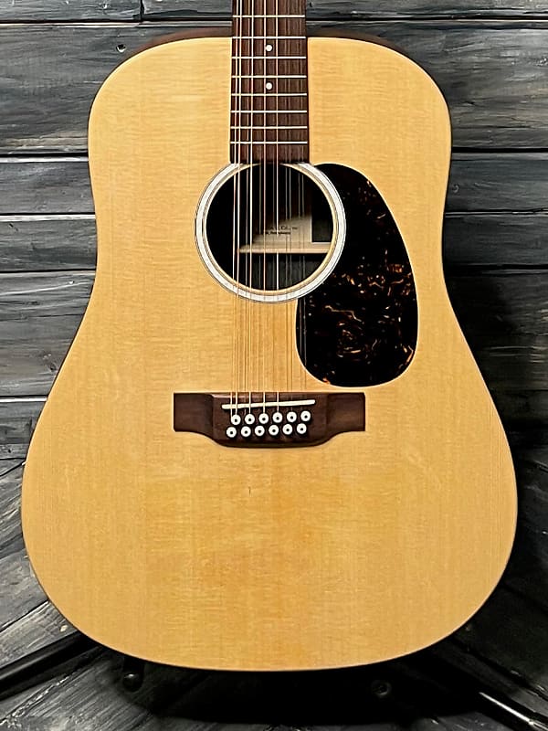 Martin D-X2E 12 String X- Series Acoustic Electric Guitar- Natural image 1