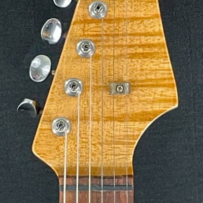 Custom/Hybrid Stratocaster, Relic, Daphne Blue image 5