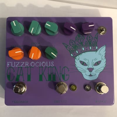 Fuzzrocious Pedals Cat King image 2