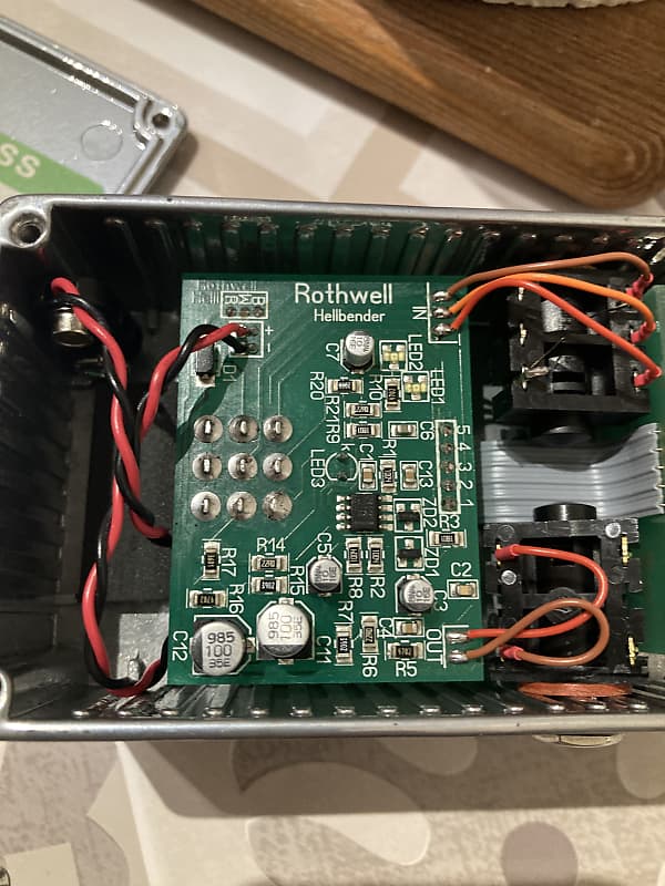 Rothwell Hellbender Distortion Overdrive | Reverb