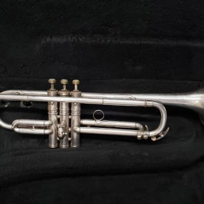 Vintage Conn 8B Lightweight Artist Trumpet in Silver Plate! | Reverb