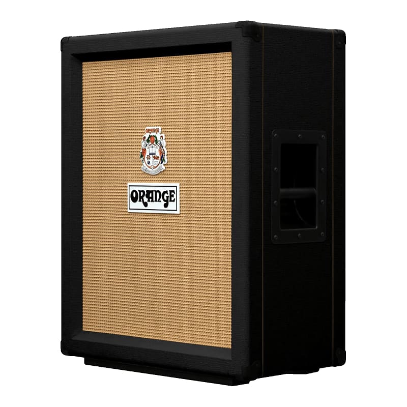 Orange PPC212V 2x12" Celestion Neo Creamback Vertical Open-Back Cabinet Black image 1