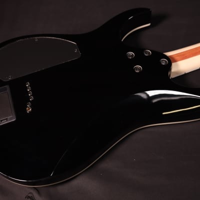 Ibanez RGIB21BK RG Iron Label 6str Electric Guitar Black 509 image 7