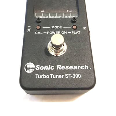 Reverb.com listing, price, conditions, and images for sonic-research-turbo-tuner-st-300