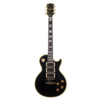 Gibson Custom Shop Peter Frampton "Phenix" Inspired Les Paul Custom VOS - Ebony image 2