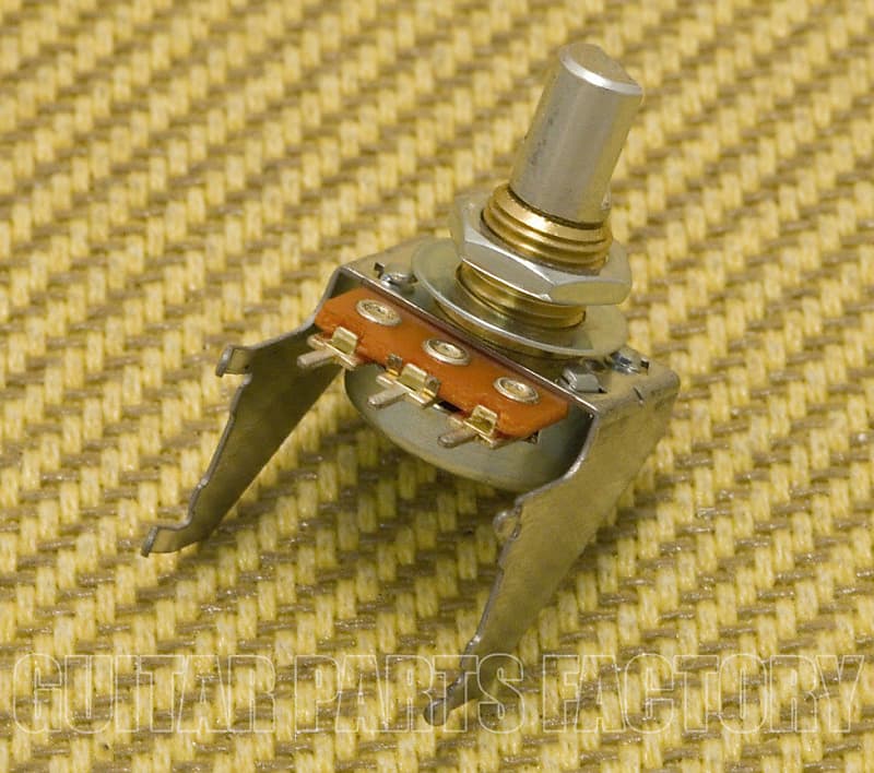 009-6459-000 Fender 250K 15A Taper 180 D-shaft Snapin Amp Control 0096459000 image 1
