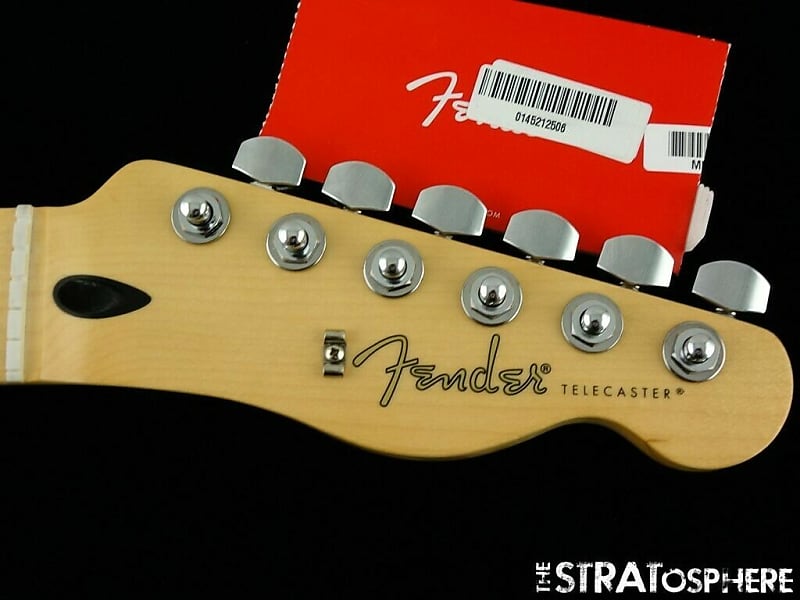 Fender Player Telecaster Tele NECK + HIPSHOT CHROME LOCKING Reverb