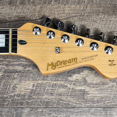 MyDream Stratocaster Custom Built - Pearly and Pink Lipstick image 4