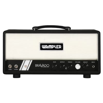 Wampler Bravado 40-Watt Hand-Wired Guitar Amp Head 2010s - Black / White for sale