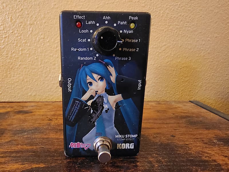 Korg Miku Stomp 2010s - Graphic