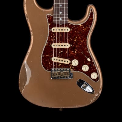 Fender Custom Shop Austin Macnutt Masterbuilt Empire 67 Stratocaster Relic - Firemist Gold #65952 for sale