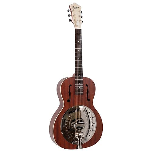 Recording King RR41BR Rattlesnake Round Neck Resonator Reverb