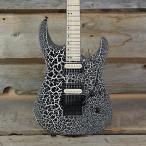 Jackson DK2M Dinky Limited Run, Black & White Crackle (s367