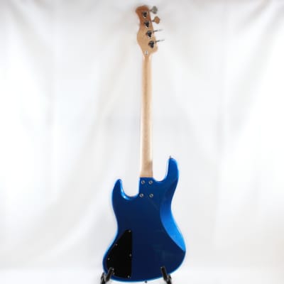 Sadowsky Metro Express Vintage JJ 4 String Bass Guitar w/ Maple Fingerboard in Ocean Blue Metallic image 14