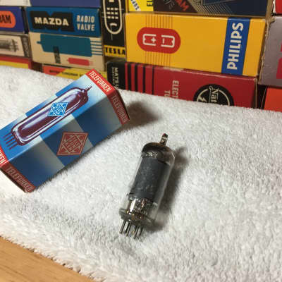 NOS Red Tip DGetter Holy Grail Telefunken 6AU6 EF94 ~ Rare Premium Top Shelf Vintage ~ Sony C800 / Altec21 / WarmAudio / Stam / Tube Mic ~ Layered Tone Holographic Reproduction for sale