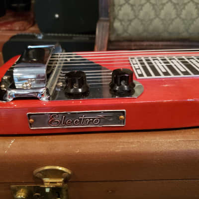 Rickenbacker Electro 6 string 1969 - Red image 1