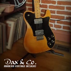 Fender Telecaster Deluxe '72 Re-issue Dax&Co. Relic! Vintage Natural Butterscotch W/ Hard Case! image 15