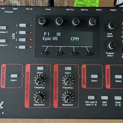 Dave Smith Instruments Prophet 12 Desktop 12-Voice Polyphonic Synthesizer 2014 - Present - Black with Wood Sides