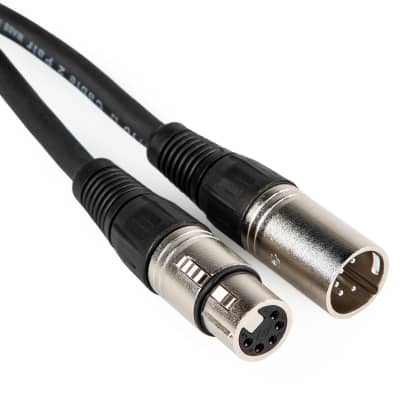 Cable Up DMX-XX5-25 25 ft 5-Pin DMX Male to 5-Pin DMX Female Cable image 1