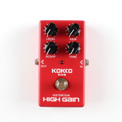 KOKKO KH8 High Gain Mini Guitar Effect Pedal Analog True