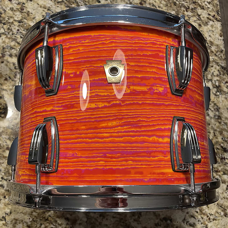 Ludwig Classic Maple 13x9 tom - Mod Orange | Reverb