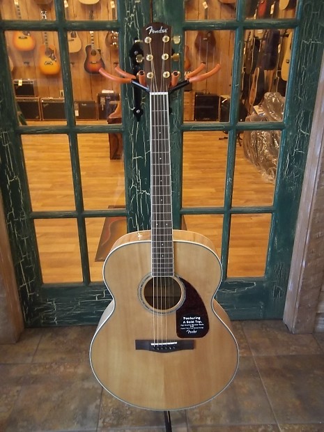 Fender CJ-290S CJ-290-s-NAT Jumbo Acoustic Guitar in Natural ***New!!!