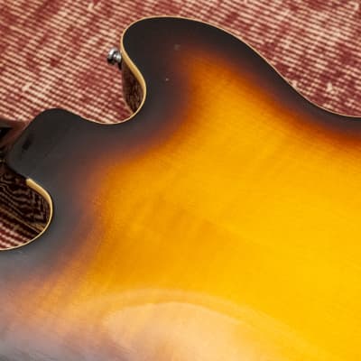 🎸 1970's Greco SA-500 (ES-390) Hollow Body Guitar MIJ - Brown Vintage Sunburst image 16
