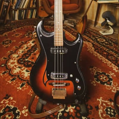 Musima Bass V2  Vintage GUITAR JAZZ MASTER JAGUAR Bass RARE DDR GDR USSR Relic for sale