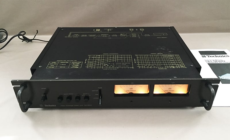 Technics SH-9020M ピークメーター　アベレージメーター Technics・SH-9020M（アナログメーターユニット）レストア記