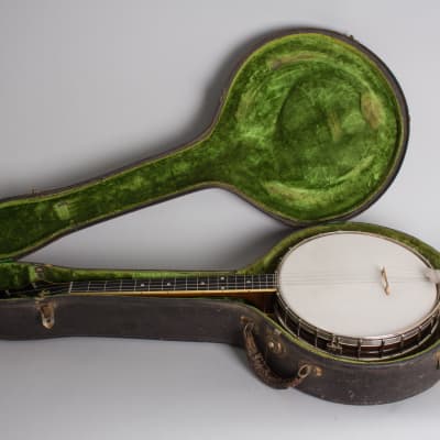 Gibson  TB-4 Tenor Banjo (1924), ser. #11078A-50, black hard shell case. image 10