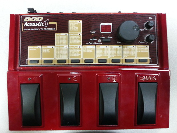 ART Acoustic Multi-Effects Processor w/Adapter USED