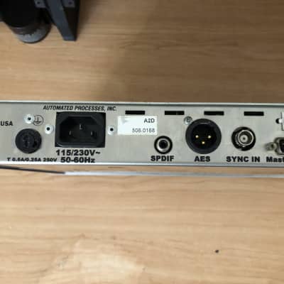 API A2D Dual Mic Preamp and Converter image 6