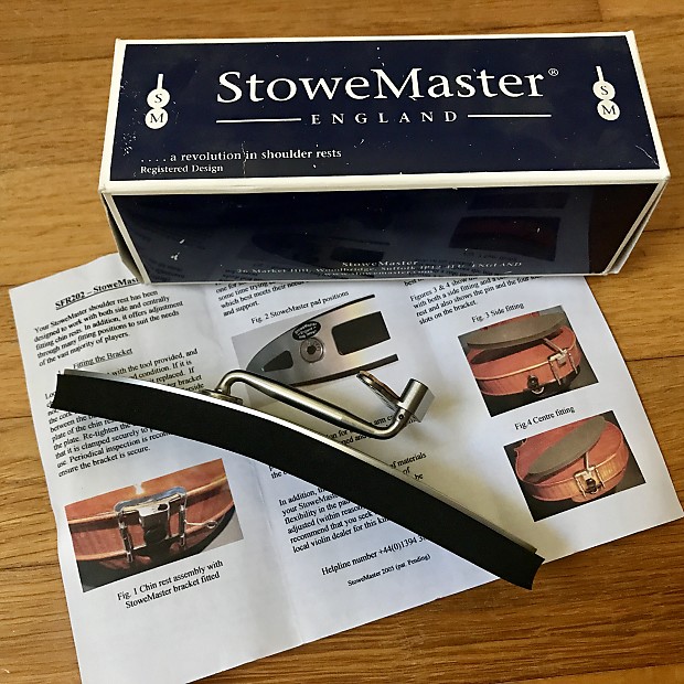 StoweMaster Violin Shoulder Rest 4/4 | Reverb
