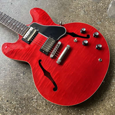 Gibson Memphis ES-335 Dot Figured 2013 - Cherry image 4
