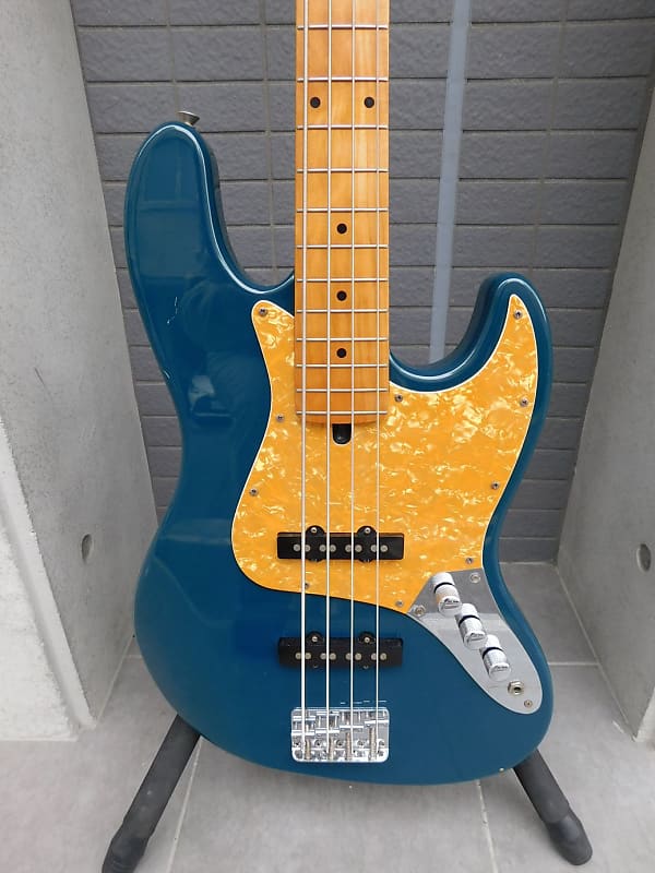 ベース Brian by Bacchus BJB-380 MAB Brian by Bacchus BJB-380 MarineBlue Jazz Bass 1990s | Reverb
