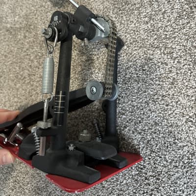 DW DWCP5000AD4 5000 Series Accelerator Single Bass Drum Pedal 2010s - Black/Red image 4
