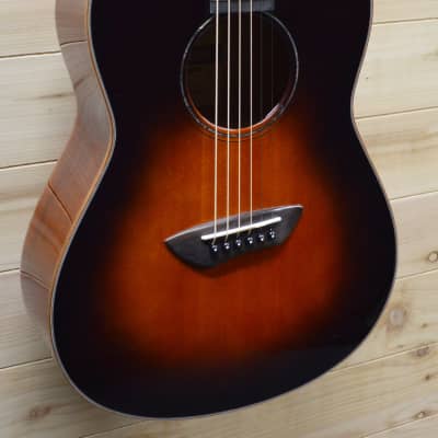 New Yamaha CSF3M Compact Folk Acoustic Electric Guitar Tobacco Brown Sunburst w/Hard Bag image 1