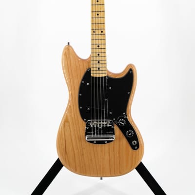 Fender Ben Gibbard Mustang Electric Guitar - Natural image 1