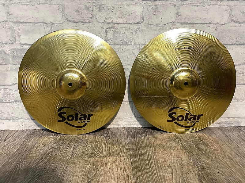 Solar shop hi hats