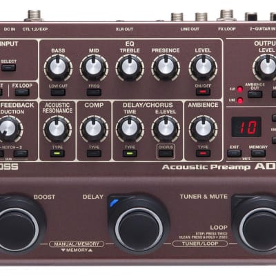 Boss AD-10 Acoustic Preamp | Reverb