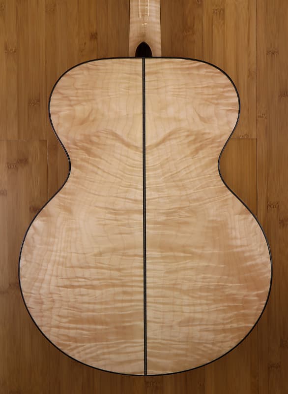 Huss and Dalton MJ 2019 Sitka Spruce Top, Maple neck, Figured Maple back and sides image 1