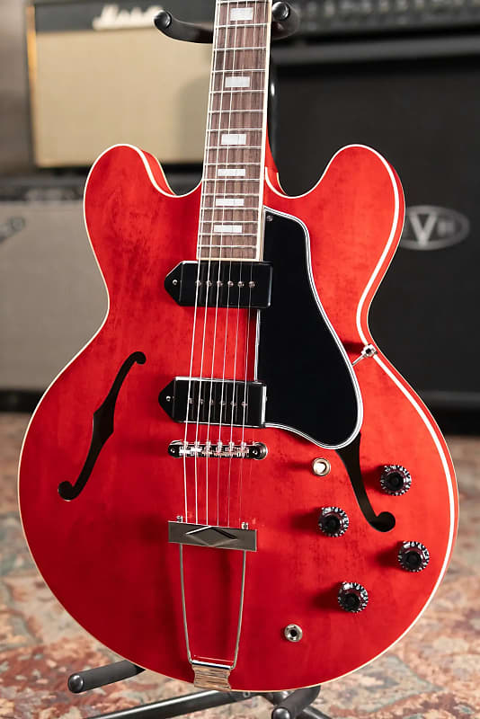 太郎ギブソンGibson Historic ES-330 Figured Gibson USA ES-330 Sixties Cherry w/case – Tone Shop Guitars