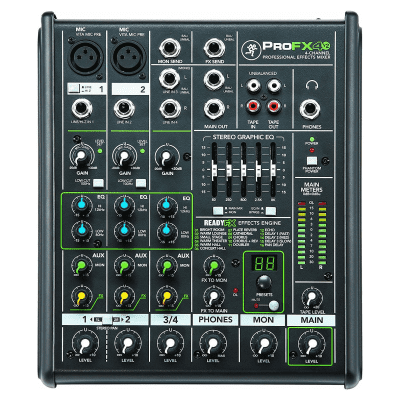 Mackie ProFX4v2 4-Channel Effects Mixer