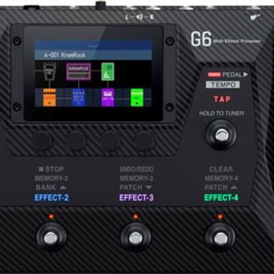 Zoom G6 Multi Effects Processor For Guitarists image 2