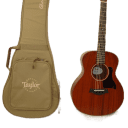 Taylor GS Mini Mahogany Guitar Tropical Mahogany Top, Layered Sapele Back and Sides w/ Hard Bag