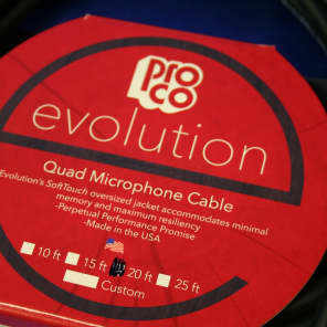 ProCo EVLMCN-20 XLR Evolution Microphone Cable - 20'